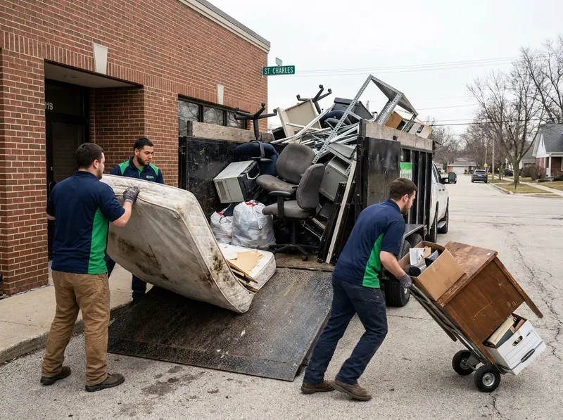 Business & Office Junk Removal in St. Charles, IL